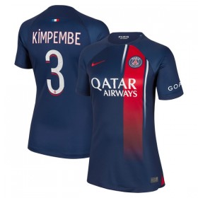 Fotbalové dresy Paris Saint-Germain 2023-24 Kimpembe 3 Dámské Domácí Dres Krátký Rukáv